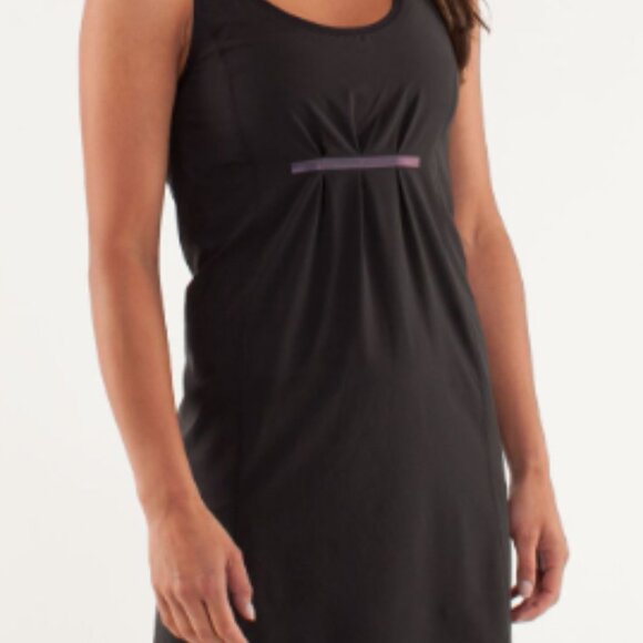 lululemon athletica Dresses & Skirts - (6287) 🍋 LULULEMON Run: In The Sun Dress 15/5" P2P in BLACK